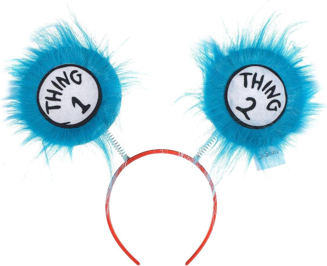 Costumes USA Dr. Seuss Thing 1 & Thing 2 Cute Character Headband