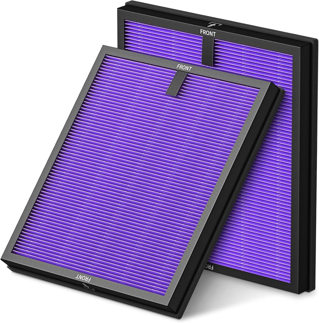 HY4866 Filters Compatible with MORENTO HY4866, WESTHEY HY4866, YIOU M1 Air Purifi-er, 3-in-1 Efficient HEPA Filter High-Efficiency Activated Carbon Filter, Multifunction Version