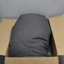 CozyLux Queen Comforter Set Dark Grey - Bed in a Bag Queen Size 7 Pieces, Luxury Soft Bed Set for All Seasons, Bedding Set with Comforter, Sheets, Pillowcases & Shams, Dark Gray, Queen