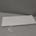 EZ-FLO 40271 Universal Toilet Tank Replacement Cover, White