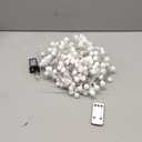 100ft Globe String Lights Indoor Outdoor Waterproof, 200 LED Christmas fairy Lights Plug in with Remote, Connectable Hanging Lights for Bedroom Classroom Camping Patio Wedding Garden Decor, Warm White