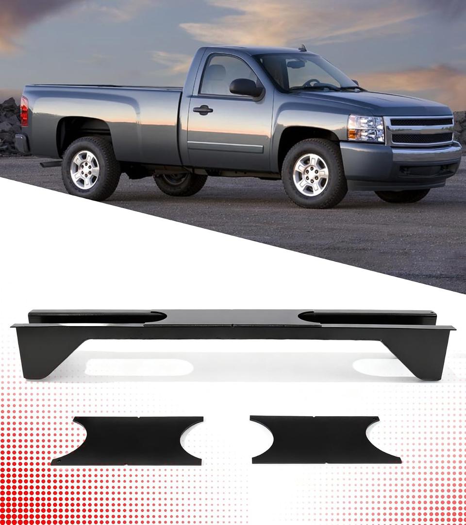 ELITEWILL Driveshaft Safety Crossmember Compatible with 19992006 Chevy Silverado & GMC Sierra 1500 Crew Cab (59 Bed) Rust Frame Repair Kit Replacement Cross Member Under Front Doors