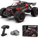 Scientoy 1:14 Remote Control Car, 30+KM/H High Speed All Terrain RC Cars for Boys Age 8-12, 2.4 GHz Off-Road RC Truck, Ideal Gifts for Adults Kids with 2 Rechargeable Batteries