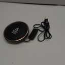 HouseGem Large Candle Warmer Plate - Coffee Cup Mug Warmer for Desk, Candle Melter, Electric Mug Heater for Beverages, Milk & Tea, Coffee Accessories Ideal Gifts Keep Cup Warm (Black)