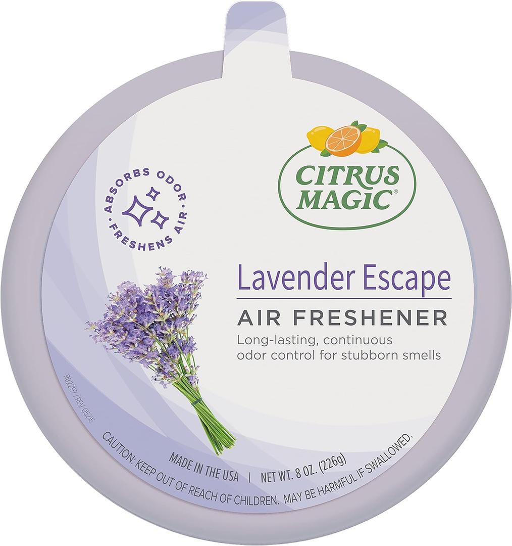 Citrus Magic Lavender Solid Escape Odor Absorber, 8-Ounce, Pack of 1 (Model: 616000000)