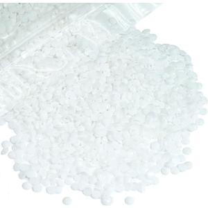 Qiipii 1280PCS 6mm Solid White Resin Rhinestones for Crafting SS30 Pure White Flatback Jelly Stones Bulk Diamonds Crystals Gems for Face Eyes Makeup Mugs Tumblers Bottles Cups DIY Crafts Clothes Shoes