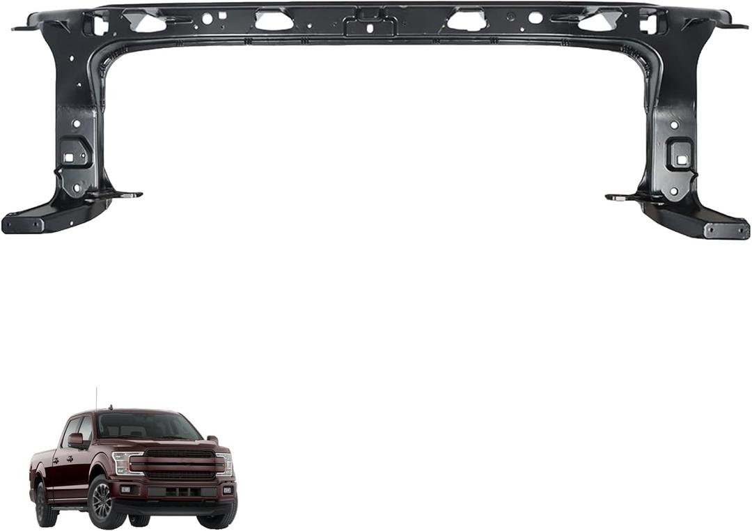 munirater Front Upper Radiator Support Panel Replacement for 2015 2016 2017 2018 2019 2020 2021 2022 F-150