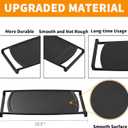 Upgraded 316499900 Stove Griddle Replacement for Frigidaire Gas Stove Top Parts 18.9 x 9.25" Gas Range Cast Iron Middle Burner Griddle Plate Frigidaire Gallery Gas Range Stovetop Cooktop Flat Top Pan