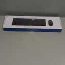 Wireless Keyboard and Mouse, Vssoplor 2.4GHz Rechargeable Compact Quiet Full-Size Keyboard and Mouse Combo with Nano USB Receiver for Windows, Laptop, PC, Notebook-Black