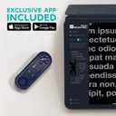 iPresent PRO Portable Presidential Teleprompter for iPad Tablet & Monitor with Remote Control, Hardcase & APP, Live Events Public Speaking & Conference, Speech Prompter Stage Autocue