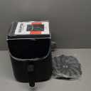 Gourmia Air Fryer - 7 Qt Large Capacity with LED Display, 12 One-Touch Presets, FryForce 360 Technology, Nonstick Dishwasher-Safe Basket & Crisper Tray, Black