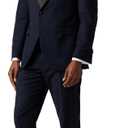 Alton Lane Mercantile Tuxedo Tailored Fit - Premium Quality Tuxedo for Men, Stylish and Elegant Formal Suit for Men (3, Navy)