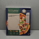 Pizza Pan - 14 Inch Nonstick Pizza Pan for Oven with Widen Handles for Cooking, Baking, and Grilling - Durable, Even Heating, Long-Lasting Kitchen Cookware (2, Golden)