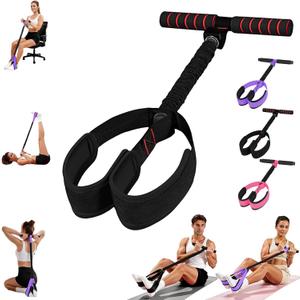 Multifunction Pedal Resistance Band with Handle,Tube/Petal/Foot/Full Body Resistance Bands with Handles,Multifunctional Foot Pedal Resistance Band,Leg Raise Straps.