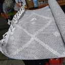 nuLOOM Deyton Diamond Runner Rug, 3' x 5', Grey 