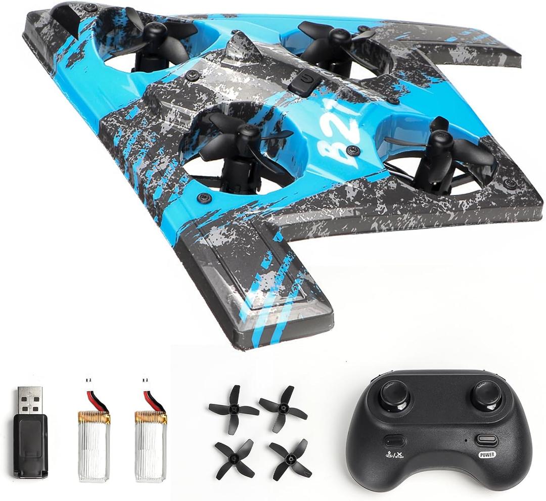 BEHORSE RC Plane Remote Control Airplane 2.4GHZ 2CH Flying Drone Easy to Fly RC Glider for Kids & Beginners