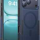 Heavy Duty Case for iPhone 17 Pro [Fit for MagSafe] Military-Grade Shockproof Protection Rugged Phone Case, Anti-Fingerprint Cover for i Phone 17 Pro 6.3", Blue