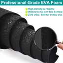 EVA Foam Roll - EVA Foam Sheets for Crafts,Cosplay Costume,DIY Projects - High Density Foam - 6mm Thick,39"x14"