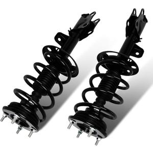 SCITOO Front Complete Struts Spring Assembly Shocks Struts Fits 2013-2019 for Ford Flex 2013-2019 for Lincoln MKT 172655 172656 - Set of 2