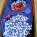 O-Cedar RinseClean Spin Mop & Bucket System + 2 Extra Mop Heads | Clean with Water | Removes 99% of Bacteria