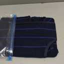 Kuoser Dog Surgery Recovery Suit, Soft Breathable Dog Recovery Suit for Female Spay Male Neuter, Anti Licking Puppy Onesie Pet Surgical Suit for Dogs Abdominal Wounds Skin Disease, Blue Strips L (Large (Back: 16.1" - 20.1"; Weight: 23 - 48LB))