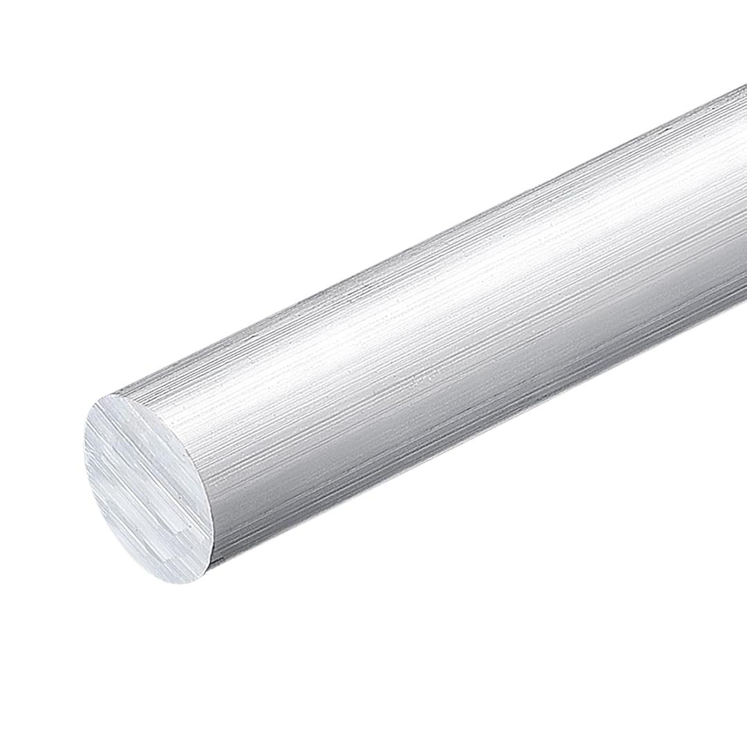 uxcell 1Pcs 1 1/8"(29mm) Dia Round Aluminum Rod, 12"(305mm) Long 6061 Aluminum Round Rod Solid Lathe Bar Stock for Industry Construction DIY Crafts