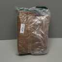 Smiry Rectangle Picnic Tablecloth, Waterproof Elastic Fitted Table Covers for 8 Foot Tables, Wipeable Flannel Backed Vinyl Tablecloths for Camping, Indoor, Outdoor (Brown, 30x96 Inches)