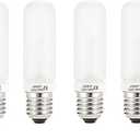 JDD Type 150W 110-130V Frosted Halogen Light Bulb, Replacement Modeling Bulb for Photo Studio Strobe Lighting,Pack of 4