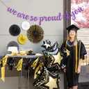 Purple Graduation Decorations 2026, We are So Proud of You Banner - Glitter 10 Feet, No DIY | Congratulations Banner Purple, Graduation Decorations Class of 2026, KatchOn