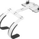 ARTIBETTER Snare Drum Carrier Adjustable Snare Drum Shoulder Strap Harness Backing Frame Percussion Instrument Supplies White