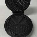 Mueller Heart 5 Waffle Maker, Waffle Iron, Adjustable Browning Control & Nonstick, Cool Touch Handle, Easy to Clean, Small Kitchen Appliances