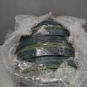 Joyfolk 6 Pcs 10 Inch Floral Foam Rings Round Green Flower Wet Foam Ring Flower Arrangement Kit for Florist Wedding Decoration for Birthdays, Home, Parties