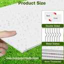 Large Blank Yard Signs with Metal Stakes 18x24 Inch, 12 Pcs Waterproof Corrugated Plastic Board Custom Yard Sign with Arrows Stickers for Open House Garage Sale Birthday Lawn Decorations
