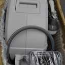 Ayleid Retractable Garden Hose Reel,1/2 in x 100 ft Wall Mounted Hose Reel, with 9- Function Sprayer Nozzle, Any Length Lock/Slow Return System/Wall Mounted/180Swivel Bracket (Gray)