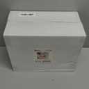 bUCLA 50Pack 12oz White Plastic Bowls - Disposable White Plastic Salsa Bowls Premium Heavy Duty - Ideal for Wedding &Party