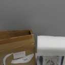 Vintage Asian Shadow Box Art 3D Framed Wall Bird Flowers 10x7"