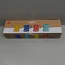 Balvi Coffee cup set Moka Multicolored colour ESPRESS SIZE SIZE SET WITH A colorful Italian coffee ma