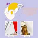4 x 24Pcs Cute Cartoon Stickers, Mixed & Matched with 8 Designed Anime Sticker (3 of Each) for Reward, Party Decoration, Decor, Gift Idea
