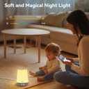 Dreamegg Sound Machine Baby - White Noise Sound Machine Baby With Night Light, Ok to Wake Alarm Clock, 34 Soothing Sounds, Sleep Trainer, Routine Builder, App Control for Kids Nursery Sleeping Bedroom