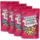 2 x Fusion Select 480g Rainbow Bean Candy - Assorted Freeze Dried Candy Pack with Wildberry Flavors - Dehydrated, Crunchy, Colorful Treats & Snacks for Kids & Adults - Packed in a Resealable Pouch (EXP 2026-02)