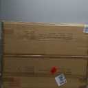 Puzzle Table 1500 Pieces Wooden Puzzle Board with Legs, 34.3x 26.5 Jigsaw Board with 4 Drawers and Cover, Foldable Leg Jigsaw Table for Adults Red Brown