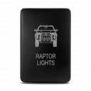 Grill Light Switch for Toyota 5th Gen 4Runner 2010-2024 | 32mm Blue LED Push Button