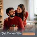 Gifts for Boyfriend Girlfriend, I Love You Acrylic Plaque Gifts for Him Her, Wedding Anniversary Birthday Gift for Men Women, Christmas Valentines Romantic Gift for Husband Wife