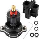 GP76851 Mixer Cap and GP500520 Pressure Balancing Unit, Compatible with Kohler GP77759 Mixer Cap, Shower Cartridge Replacement Valve Repair Kit, for Rite-Temp and 1/2" Shower Valve
