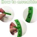 S & E TEACHER'S EDITION 2 Pack Round Knitting Loom Set, DIY Knitting Craft Kit, 9.5 Inch & 11.5 Inch Diameter for Woman & Man Hat Knitter(2 Round Loom).