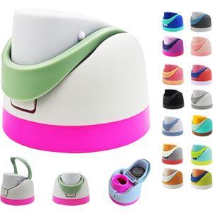 Replacement Lid for Owala Freesip, One Button Water Bottle Top Replacement Cap Compatible with Owala Cup 16oz 24oz 32oz 40oz, Leakproof Replacement Lids AccessoryBPA-Free (Light Gray)