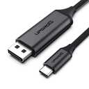 Upgrow USB C to DisplayPort Cable 4K@60Hz 6FT for Home Office USB C to DP Cable Compatible with MacBook Pro/Air, iPad Pro with USB-C Port laptops/Phones (UPGROWCMDPM6)