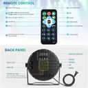 54 LED Stage Lights for Parties, 54W RGBW Par Light with Remote & DMX Mode