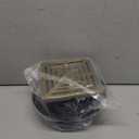 4-1/4 Inch Brushed Gold Shower Drain Square, Base with Adjustable Drain Flange Kit PVC, Removable Grille Strainer Drain Cover with Screws, SUS304 Stainless Steel Brass Face