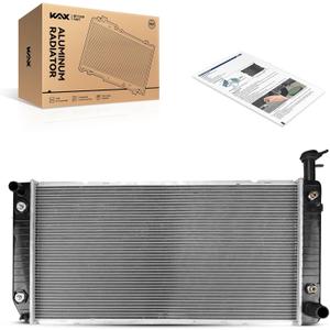 KAX CU2791 Engine Cooling Radiator, Compatible with 2004-2020 Express/Savana 2500/3500 4.8/6.0L, 2009-2020 Express/Savana 4500 6.0L